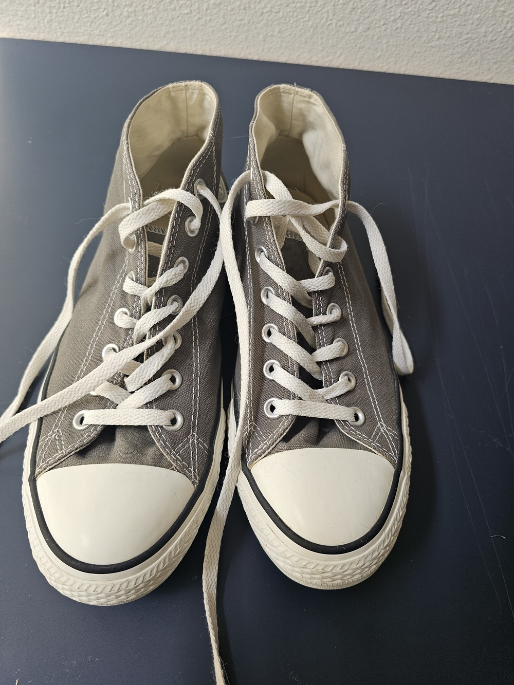 Converse Chuck Taylor All Star High Top Gray Canvas Sneakers Men’s 11 Women’s 13